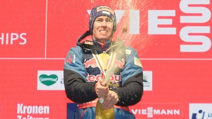 Stefan Kraft won ski flying World Championship gold at Kulm in 2024.