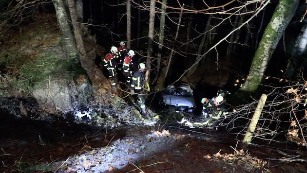 The fire department had a lot to do late on Monday evening. (Bild: Maurice Shourot)