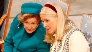 Königin Sonja und Kronprinzessin Mette-Marit