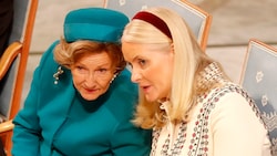 Königin Sonja und Kronprinzessin Mette-Marit