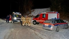 Zahlreiche Einsatzkräfte beteiligten sich an der Suche. (Bild: ZOOM Tirol/Krone KREATIV)