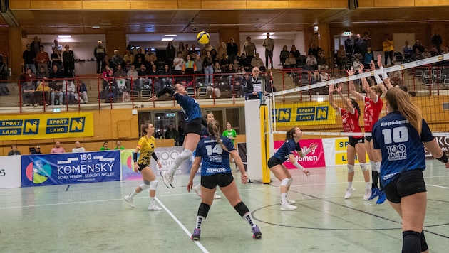 Post's women also beat champions Innsbruck in front of many fans. (Bild: © Florian Weikert)