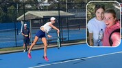 Lilli Tagger legt am Samstag in Melbourne los. Davor traf sie Schwester Emma, die in dne letzten ...