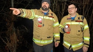 Die „rettenden Engel“ Martin und Thomas Leimböck. (Bild: ZOOM Tirol)