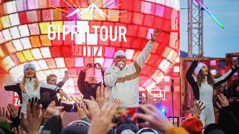 Bis 22. März ist DJ Ötzi in den heimischen Alpen unterwegs. Motto: „Back to the Roots“.  (Bild: Scharinger Daniel/Pressefoto Scharinger © Daniel Scharinger)