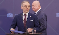 Kickl und Stocker: Freunde sehen anders aus.