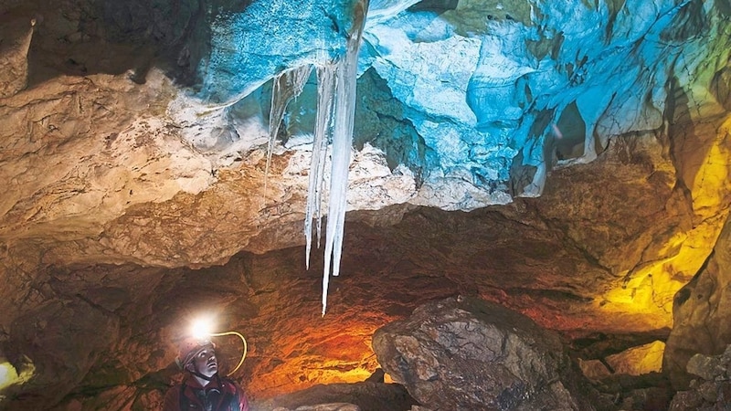 Lamprechtshöhle cave in St. Martin bei Lofer (Bild: Alpenverein Sektion Passau)