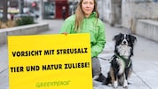 Tierschützer rufen aus Rücksicht auf unsere vierbeinigen Lieblinge zum Salzverzicht auf. ...