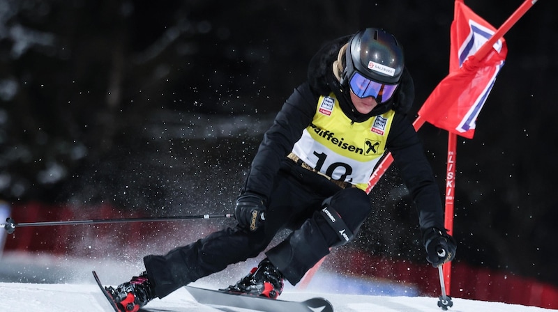 Alexandra Meissnitzer bei der Ski Challenge in Flachau (Bild: GEPA pictures/ Harald Steiner)