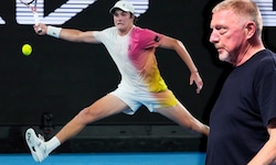 Joao Fonseca (li.) begeistert auch Boris Becker.