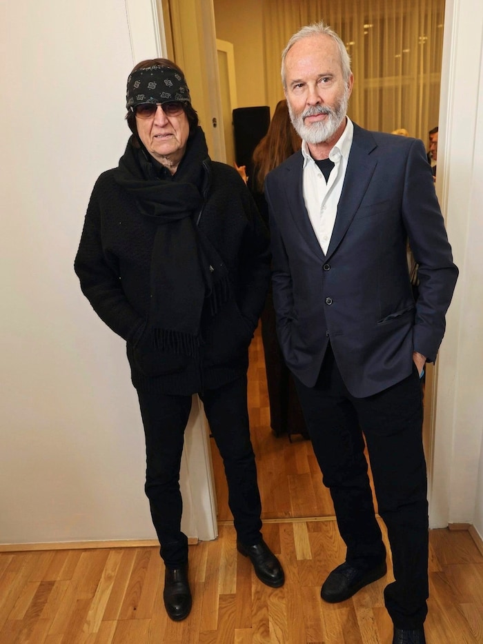 Artist duo: Gottfried Helnwein with Erwin Wurm.