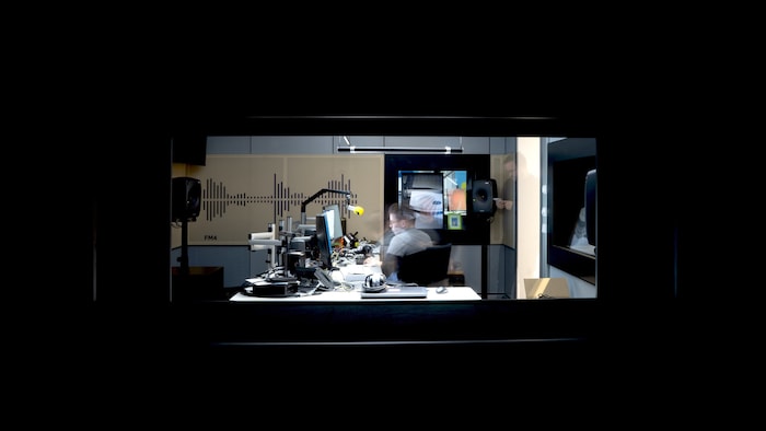 Seit 30 Jahren wird aus einem Studio das Programm von FM4 gesendet.