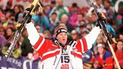 Hans Knauß eroberte sieben Weltcup-Siege und drei Medaillen.
