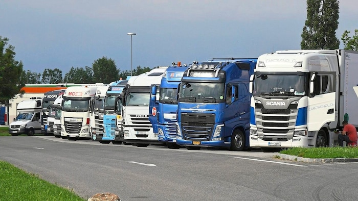 The traffic load from trucks on highways and expressways has decreased slightly in Lower ...