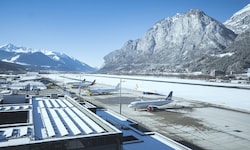 Der Innsbrucker Flughafen zieht Bilanz.