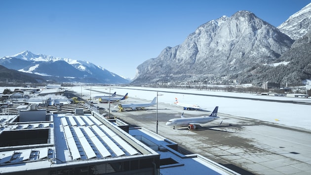 Der Innsbrucker Flughafen zieht Bilanz. (Bild: Gerhard Berger)