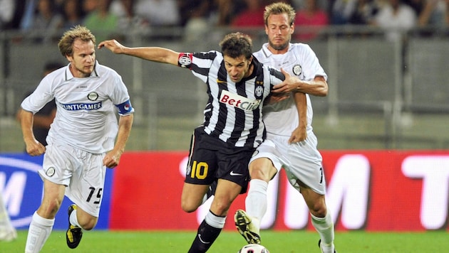 In seiner Karriere fühlte Ehrenreich den Allergrößten (hier Juves Del Piero) auf den Zahn.