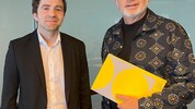 Die Spitze des Landes Kultur GmbH: Manfred Mandl-Kiblböck, kaufmännische Geschäftsführung (li.) ...