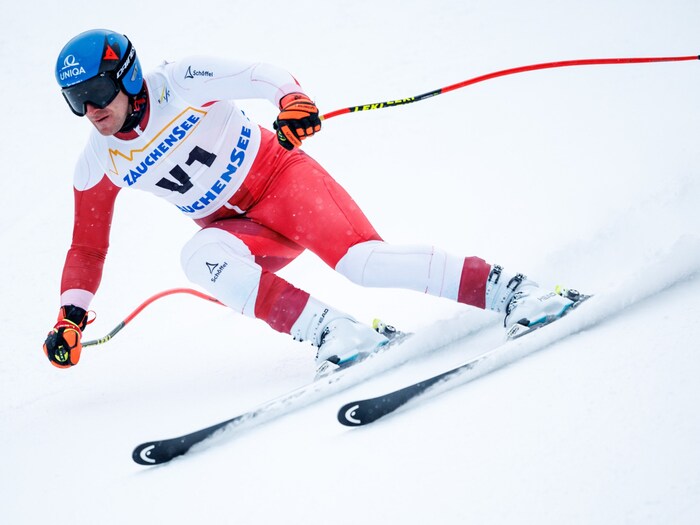 Matthias Mayer weiß noch immer, wie man auf der Abfahrt schnell ist.