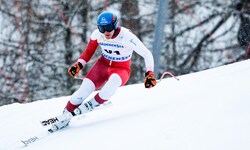 Matthias Mayer ging bei der Europacupabfahrt der Damen in Zauchensee als Vorläufer an den Start.