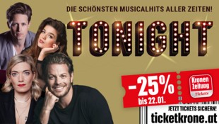 Zusammen mit einer fantastischen Liveband präsentieren gleich acht Stars die schönsten Musical-Melodien aller Zeiten. (Bild: Andrea Peller, Julia Stix, P. Dietrich, Saskia Allers)