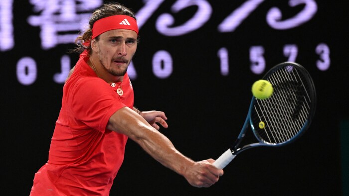 Alexander Zverev hat in Melbourne noch kein Aufschlagspiel abgegeben.