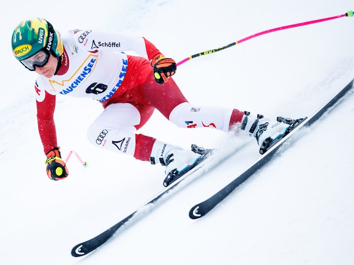 Victoria Olivier schied im zweiten Rennen von Bardonecchia aus.