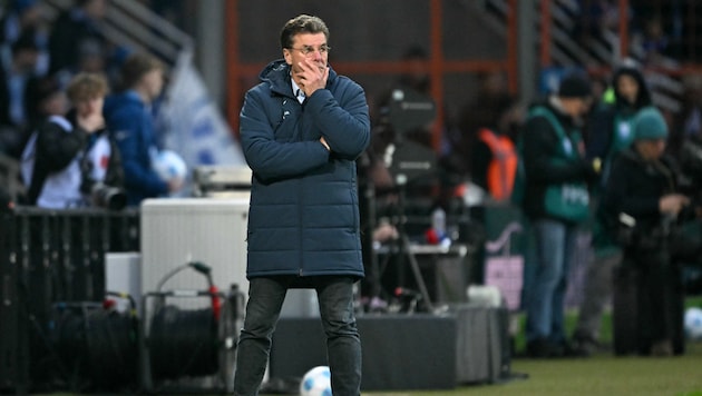 Bochum-Trainer Dieter Hecking (Bild: AFP)