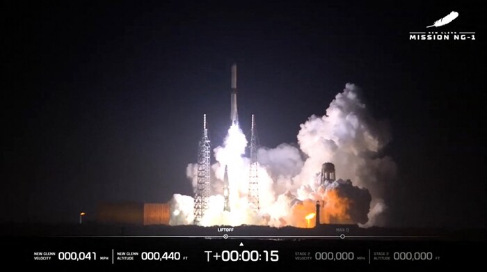 The test flight had previously been postponed several times due to unfavorable conditions and a ...