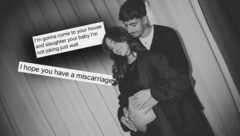 Auf Instagram musste Sophia Havertz widerwärtige Nachrichten lesen. (Bild: Instagram/sophiaaemelia, Photoshop)