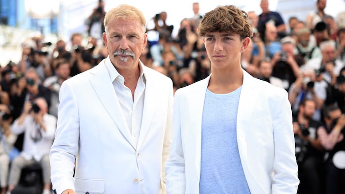 Kevin Costner's son Hayes not only plays in "Horizon", he was also named after the title ...