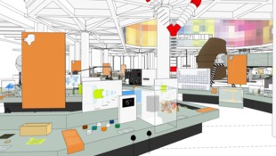 Mit viel interaktiven Stationen will das Technische Museum Besucher für das Thema Materialkunde ...