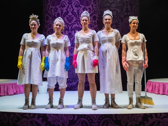 Lisa Rothhardt, Christina Kiesler, Simone Leski, Rebecca Lorenz and Lilian Heeb