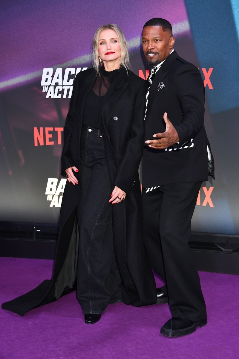 Cameron Diaz and Jamie Foxx in Berlin (Bild: AEDT / Action Press)