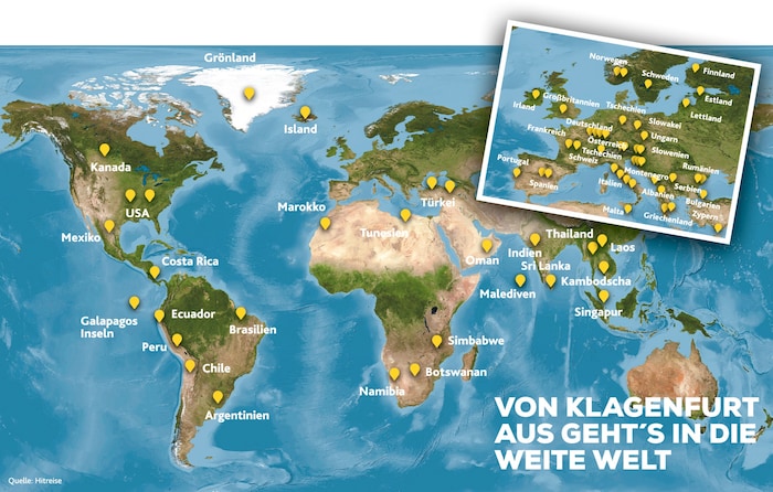 Das Angebot von Klagenfurt.