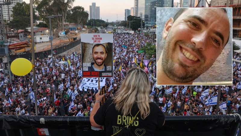 Der Österreicher Tal Shoham befindet sich seit Monaten in den Händen der Hamas. (Bild: GIL COHEN-MAGEN / AFP, zVg, Krone KREATIV)