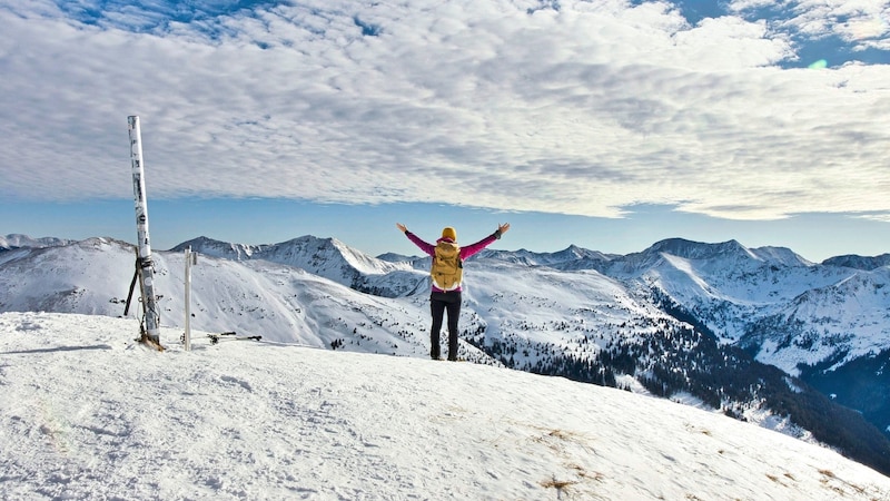 The Planneralm is not just a small, very fine ski area with great views. (Bild: Weges)