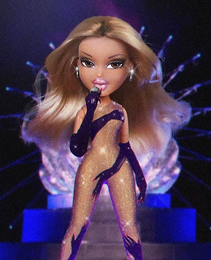Foto einer Bratz-Doll, die von Beyoncé inspriert wurde.
