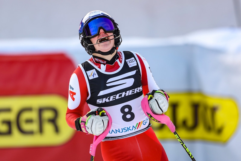 Kathi Truppe wants to attack in the slalom and perhaps in the team event. (Bild: GEPA pictures)