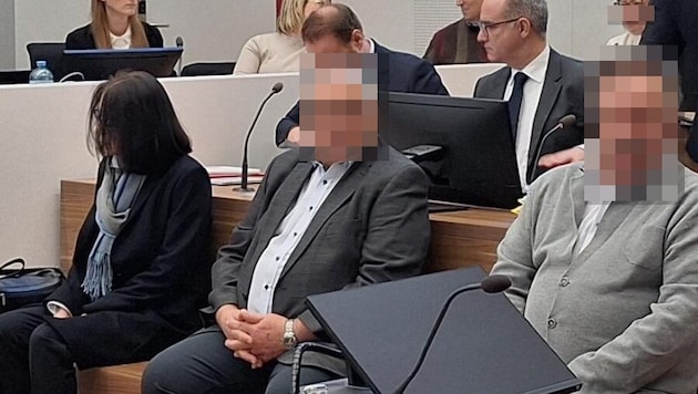 When defendants would prefer to sink into the ground. (Bild: Harald Schume, Krone KREATIV)