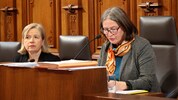 Die Koalition um Elke Kahr (KPÖ, re.) und Judith Schwentner (Grüne) lehnte den Antrag ab