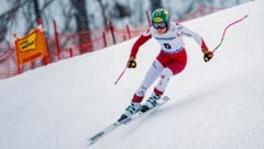 Victoria Oliver fühlt sich auf der Abfahrt von Fahrt zu Fahrt wohler. (Bild: GEPA pictures)