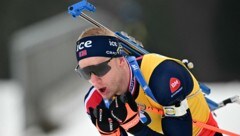 Johannes Thingnes Bö (Bild: AFP/APA/Tobias SCHWARZ)