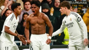 Real Madrids Jungstar Endrick traf zum 3:2.