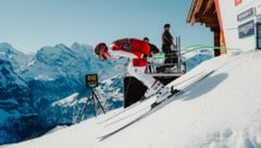 Vincent Kriechmayr hat das Lauberhorn traditionell gut im Griff. (Bild: GEPA pictures)