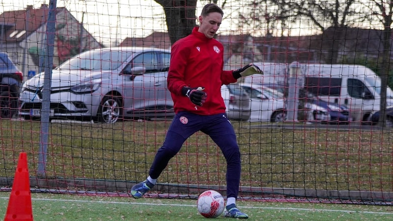 Good performances in training are needed to keep a regular place in goal. (Bild: GAK/Christoph Heim)