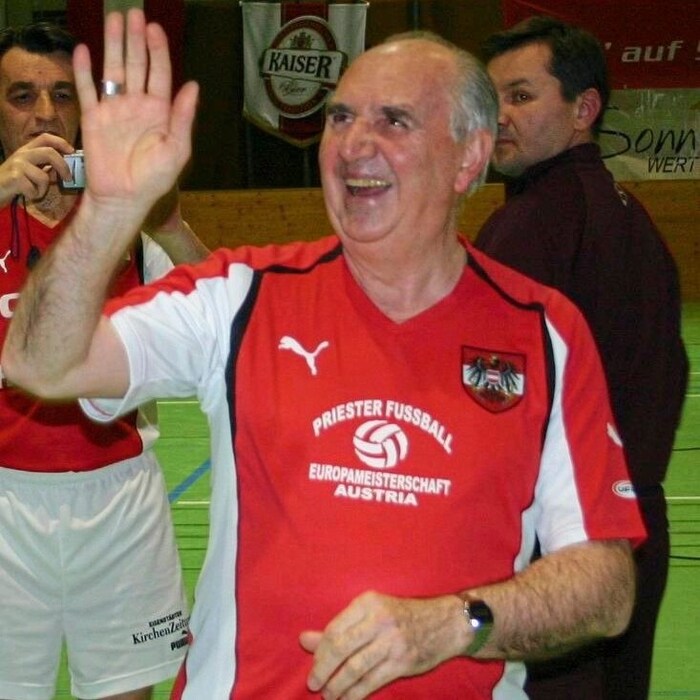 Monsignor liked to mingle with the people. Naturally, he played in the European Priests' ...