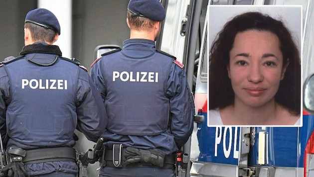 Seit Monaten wird nach Mariana M. alias „Amela“ gesucht. 13 Opfer sind bisher bekannt. (Bild: Krone KREATIV/P. Huber, LPD NÖ/LKA)