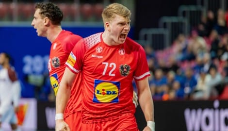 Bester ÖHB-Werfer war Lukas Hutecek mit neun Treffern.