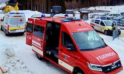 Auch der Notarzthubschrauber war bei dem Einsatz Freitagvormittag am Präbichl vor Ort.